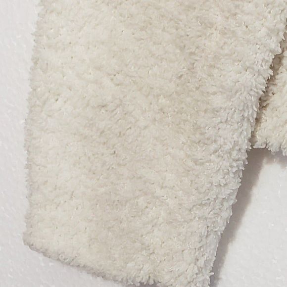 Natural Collections Mock Neck White Sweater, Size Large - Picture 4 of 10